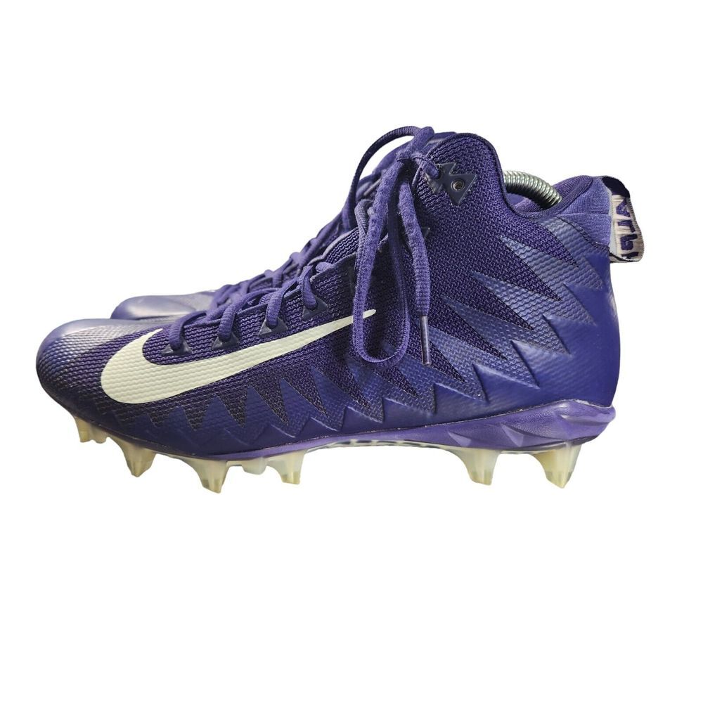 Nike Men's Alpha‎ Menace Pro Mid TD PF Football Cleats 11.5 Orchid